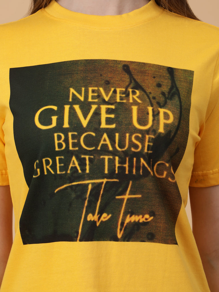 Never Give Up Tee