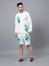 Load image into Gallery viewer, Hand Print Long Sleeve Shorts Co-ord Set_1