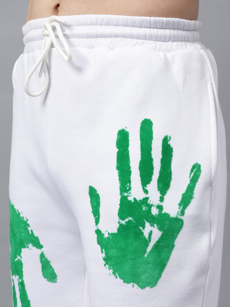 Hand Print Long Sleeve Shorts Co-ord Set_6